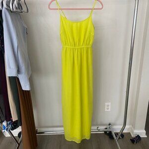 Old Navy, Size XS, Yellow Maxi Dress